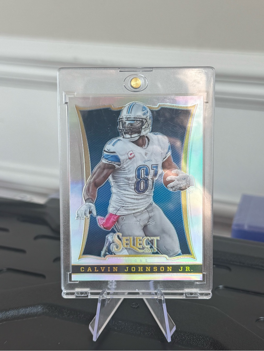 🔥 2013 Calvin Johnson Jr Panini Select Silver Variation Prizm #megatron #detroit